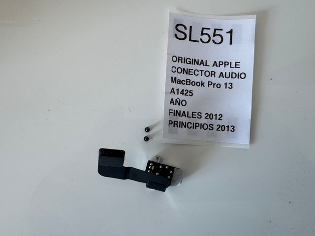 Connettore audio MacBook Pro 13 A1425 (2012-2013)