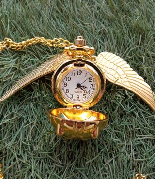 Snitch Dorada Harry Potter Reloj de Bolsillo