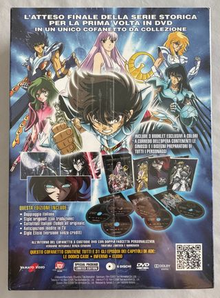 Cavalieri dello Zodiaco Ade DVD Box Sigillato RARO