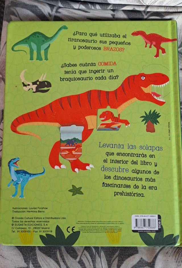 Dinosaurios (libro con solapas)