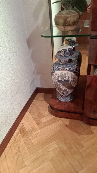 Mueble recibidor con espejo
