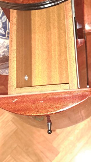 Mueble recibidor con espejo