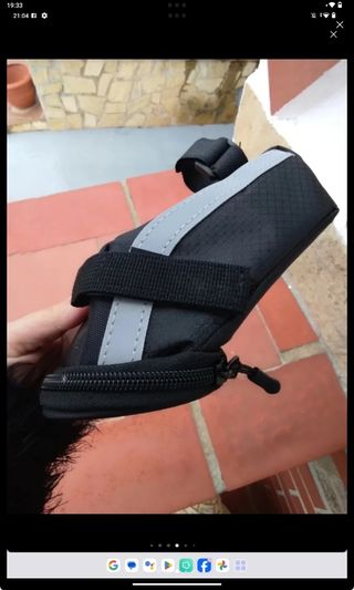 Bolsa de cola para bicicleta 