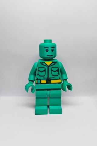 Lego Custom Soldado Verde con Mochila
