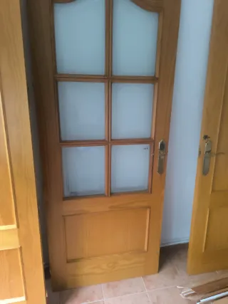 Puertas de madera interior