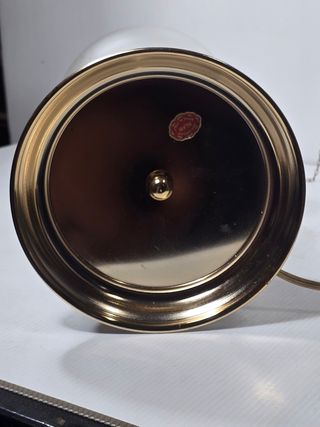 Lampada antica ceramica dipinta anni 60