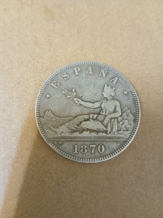 Duro de Plata 1870