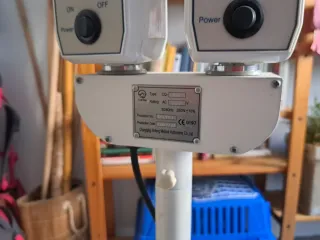 Lampara de calor doble