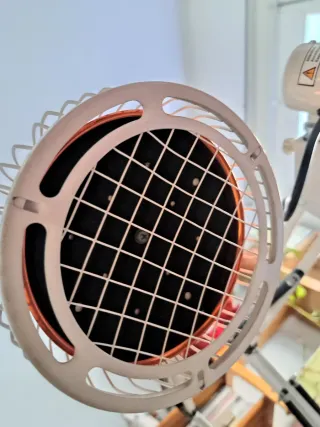 Lampara de calor doble