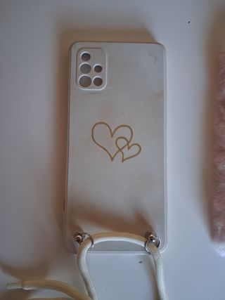 Fundas Samsung A51 Morada, Beige y Rosa