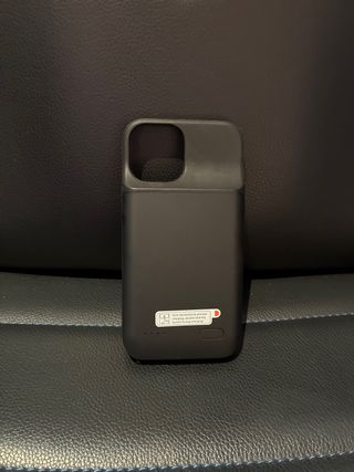 Custodia con batteria iPhone 13 Mini nera