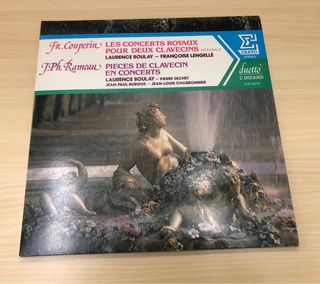 2 LPs Couperin Les Concerts Royaux Rameau Clavecin