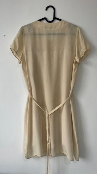 Vestido Nice Things Beige Talla 38