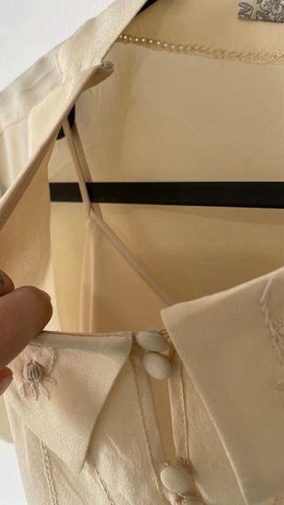 Vestido Nice Things Beige Talla 38