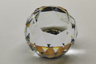 Fermacarte cristallo con capricorno