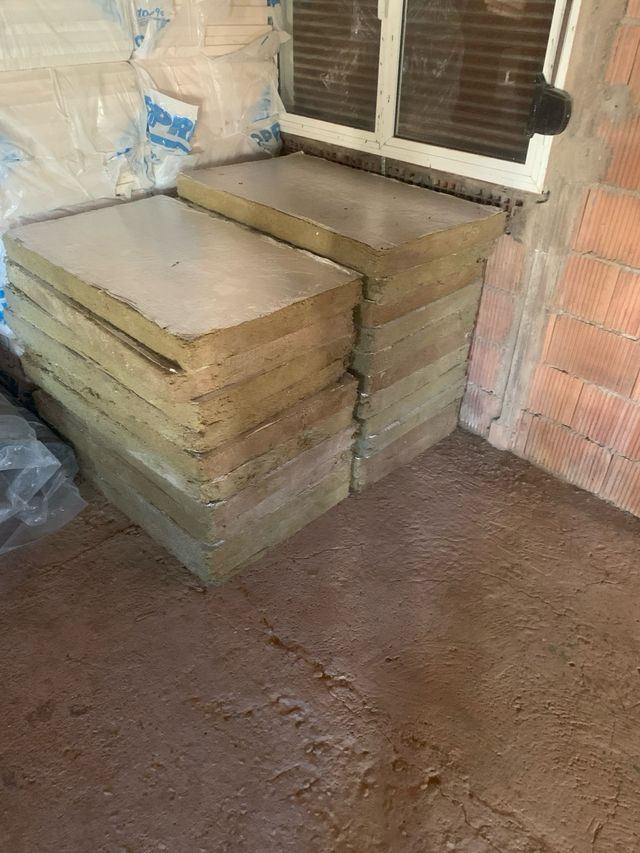 (1200€ esta semana)Aislamiento y chapas onduladas