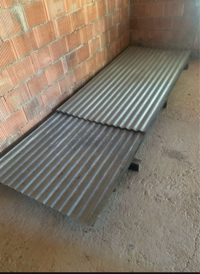 (1200€ esta semana)Aislamiento y chapas onduladas