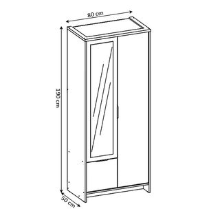Oferta Armario Nuevo 2 Puertas con Esepjo 