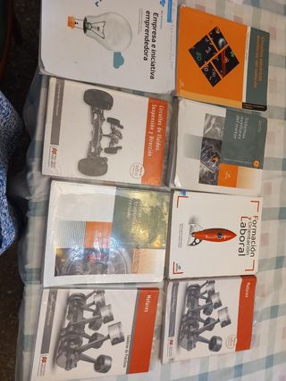 Lote libros FP 2GM Electromecánica