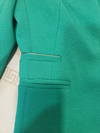 Chaqueta verde mujer