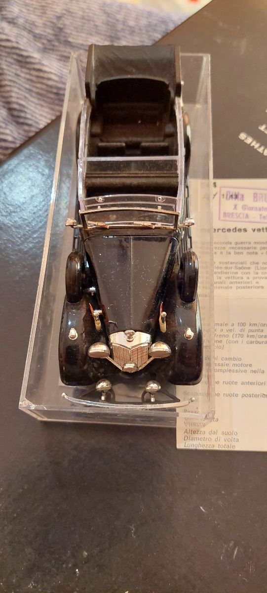 Modellino auto privata Hitler 1942 Mercedes