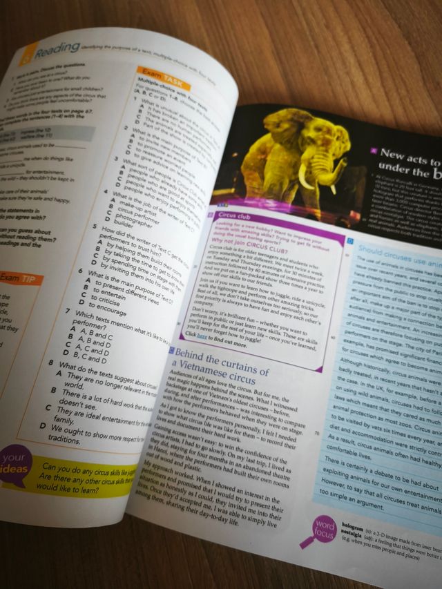 Libro de inglés/Close Up/nacional geographic EOIB2