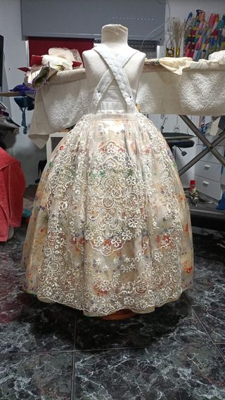 Traje Fallera Niña 4-6 años
