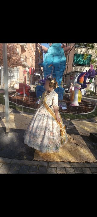 Traje Fallera Niña 4-6 años