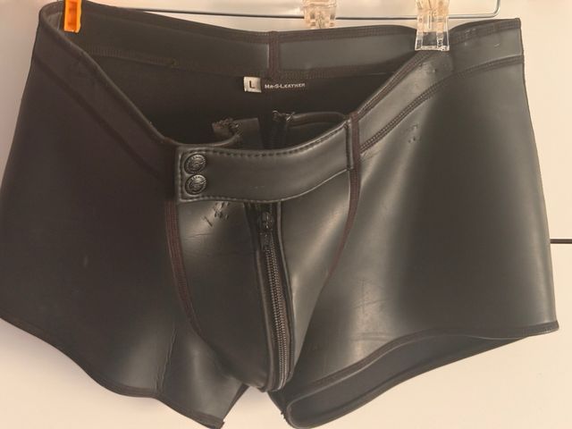 Boxer de cuero MA-S LEATHER Talla L