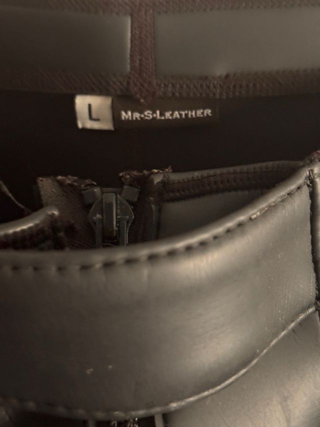 Boxer de cuero MA-S LEATHER Talla L