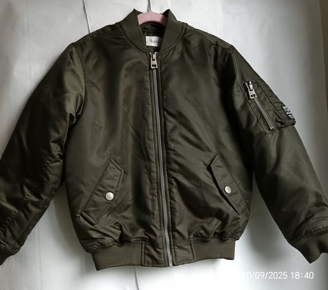 Giacca bomber Top Gun bambino verde 9- 10 anni