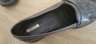 Zapatos Geox charol marrón 