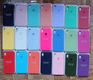 Funda de iPhone Xs Max de silicona 