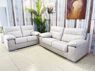 NUEVO!! SOFA 3+2 BEIGE EN OFERTA
