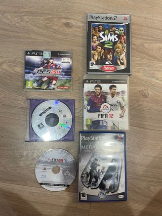 Juegos PS3: PES 2011, FIFA 12, FIFA 09
