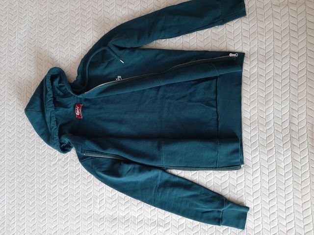 Felpa con cappuccio Carlsberg verde