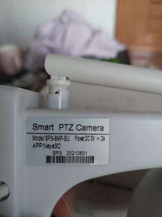 Cámara Domo PTZ Blanca
