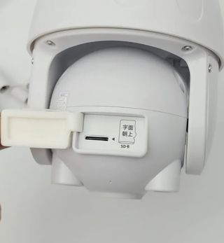 Cámara Domo PTZ Blanca