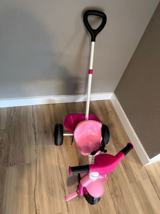 Triciclo Feber Rosa como nuevo NEGOCIABLE