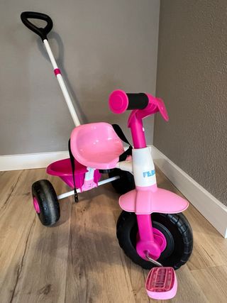 Triciclo Feber Rosa como nuevo NEGOCIABLE