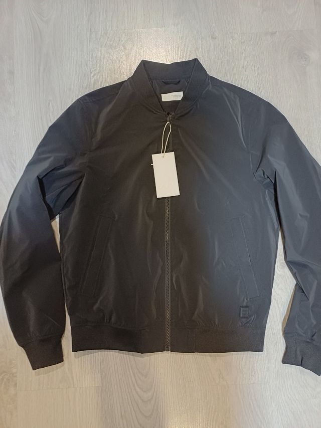 Cazadora Zara Negra Talla M