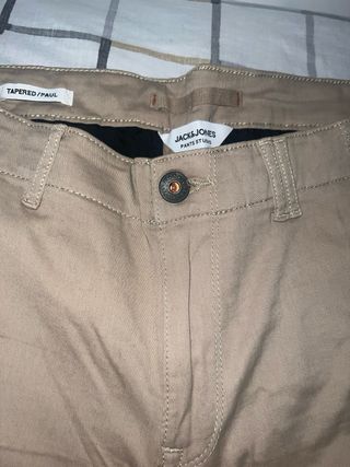 Pantalón cargo Jack & Jones beige