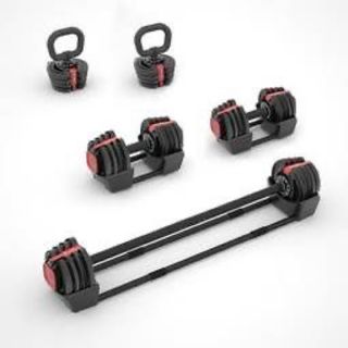 Set Mancuernas Ajustables 3 en 1 HMS Pro