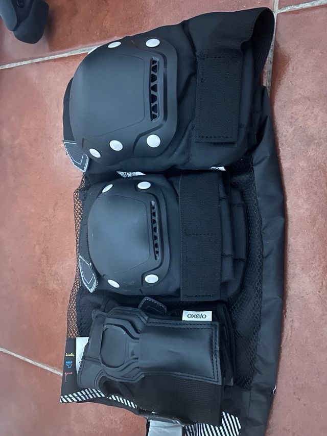 Patines Oxelo T43 + Protecciones Nuevos