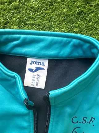 Chándal Joma CSF Fútbol Niño Gris/Turquesa
