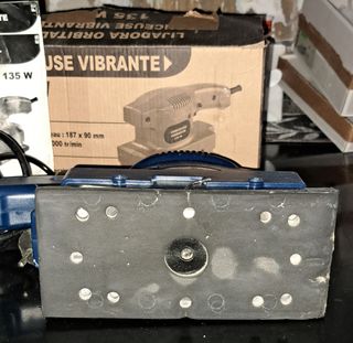 Lijadora orbital 135W Ponceuse Vibrante