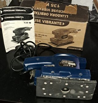 Lijadora orbital 135W Ponceuse Vibrante