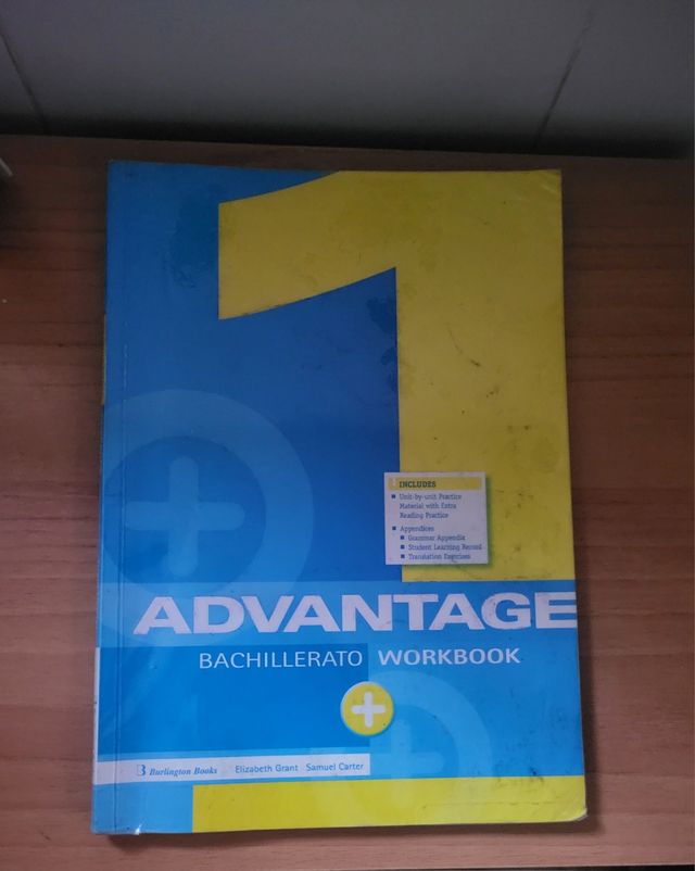 ADVANTAGE FOR BACHILLERATO 1. ST'S BOOK (2017)