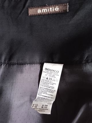 Falda Negra Amitie Talla 42