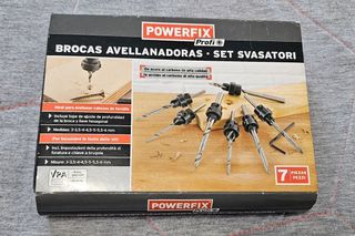 Brocas Avellanadoras Powerfix Set 7 Piezas
